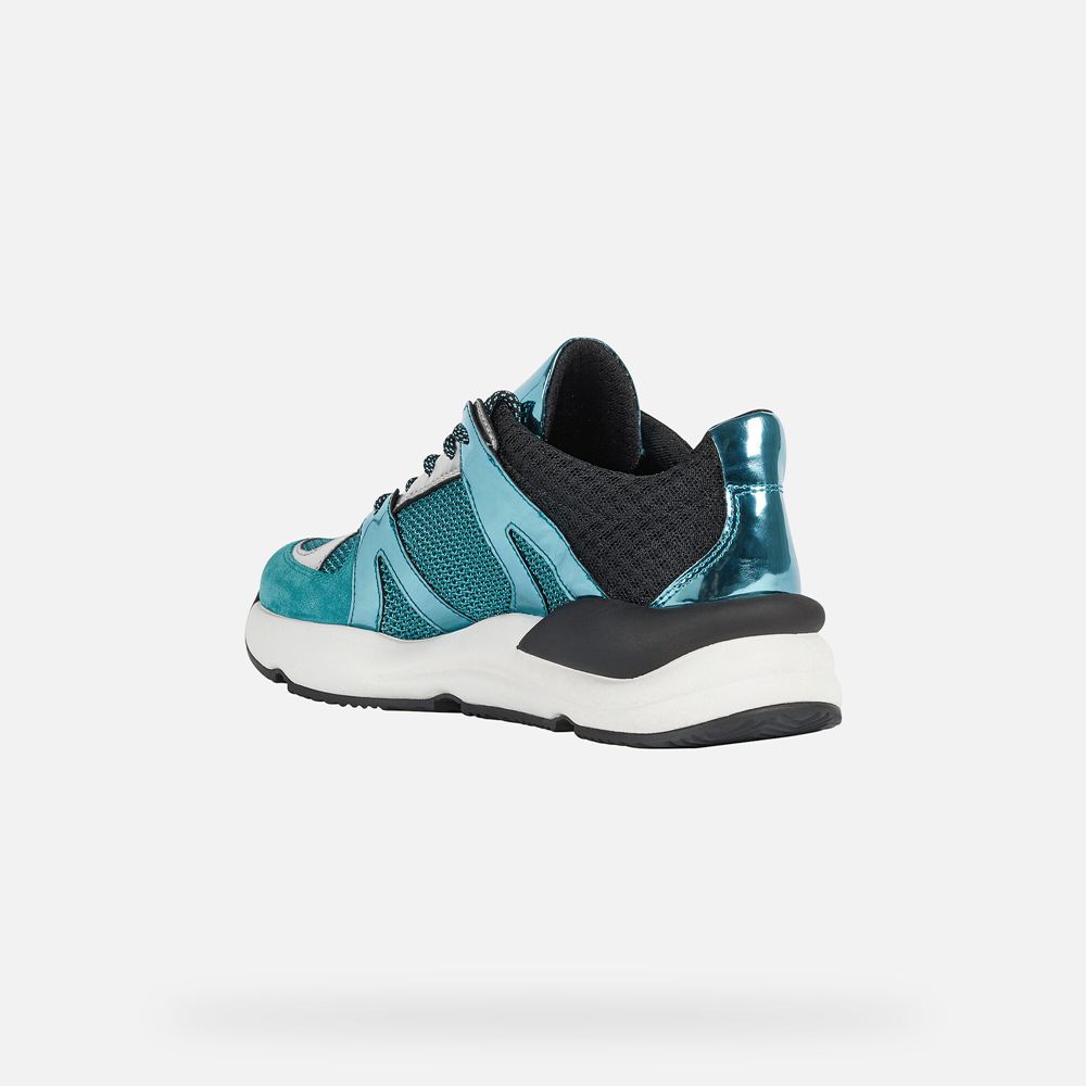 Geox Bayan Spor Ayakkabı Turkuaz - Topazio - TBA-672810